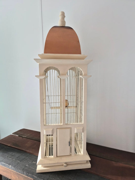 Shabby Chic Tower Bird Cage