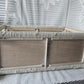 Vintage Wicker Wall Shelf