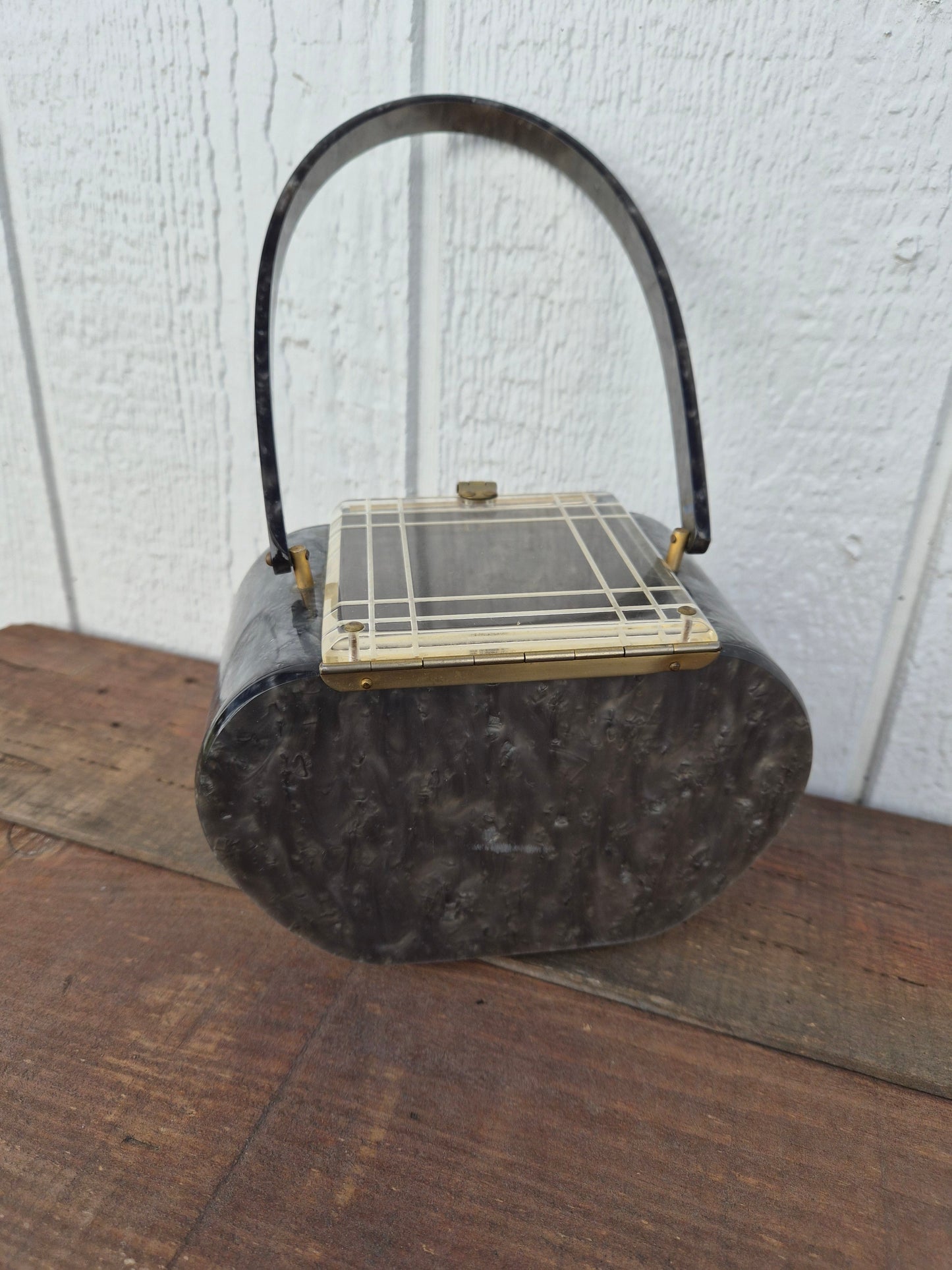 Art Deco Lucite Handbag