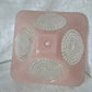 Pink Art Deco Glass Ceiling Shade