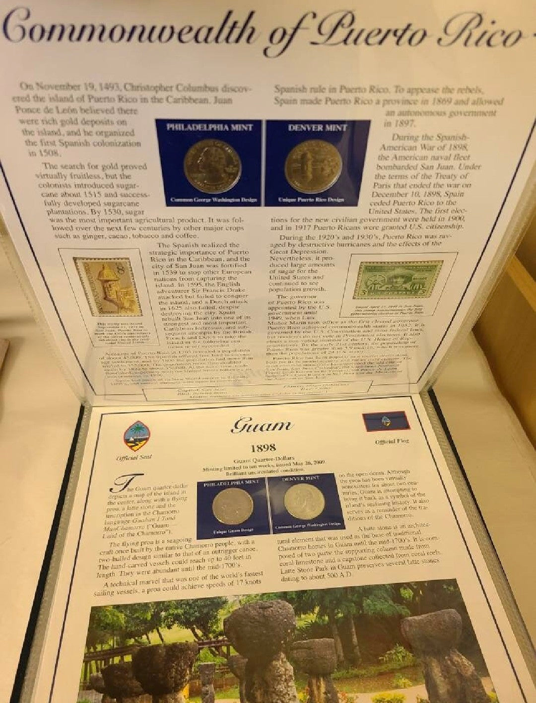 Edwin R. Sherwood Postal Statehood Quarters Collection