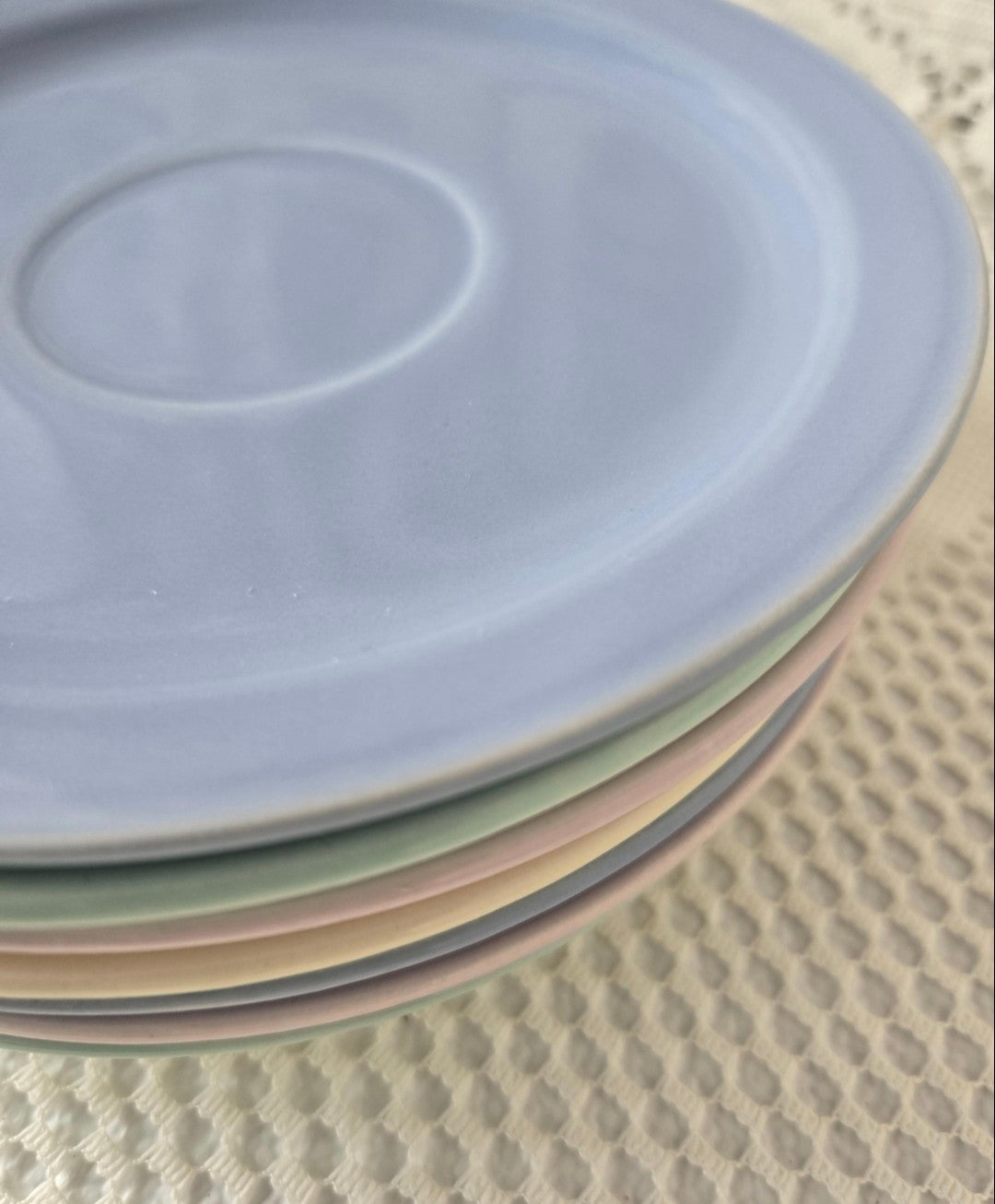 Modern California Vernonware Saucers (8)