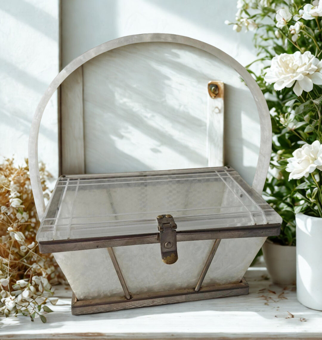 Art Deco Lucite Handbag