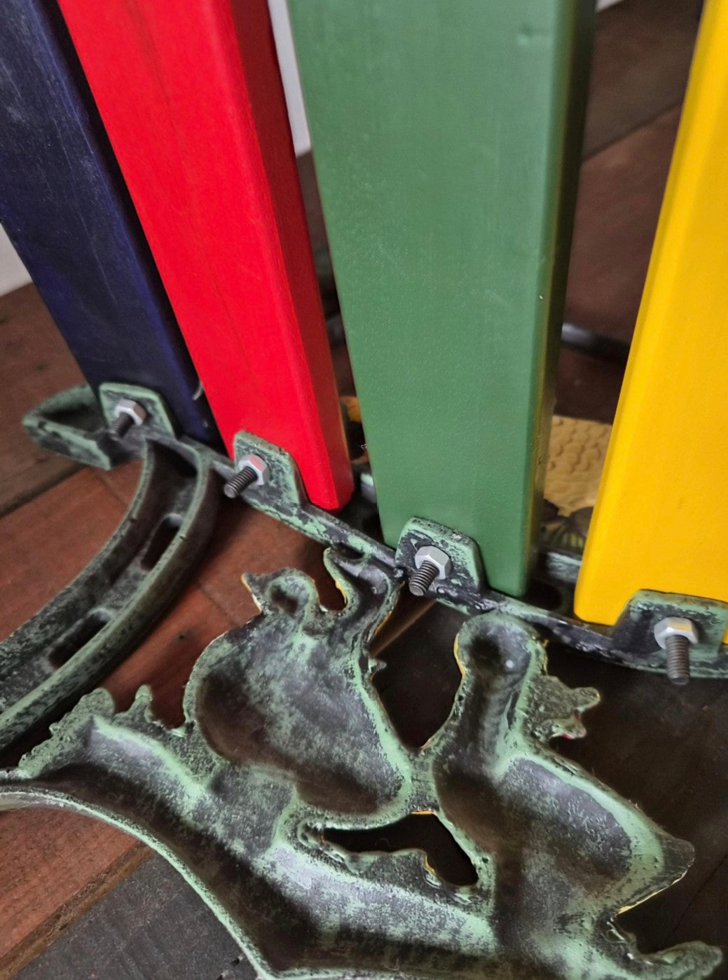 Child's Cast Iron Chair Bench - *Local Pickup Clarence, NY*