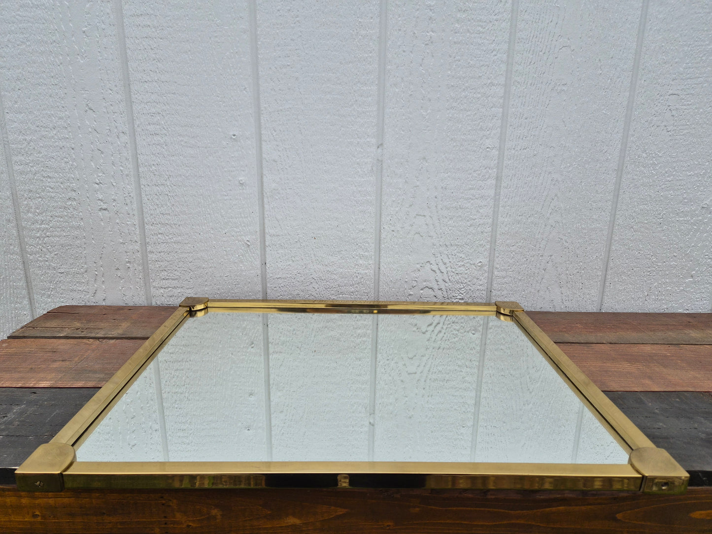 Brasscrafters Art Deco Style Mirror