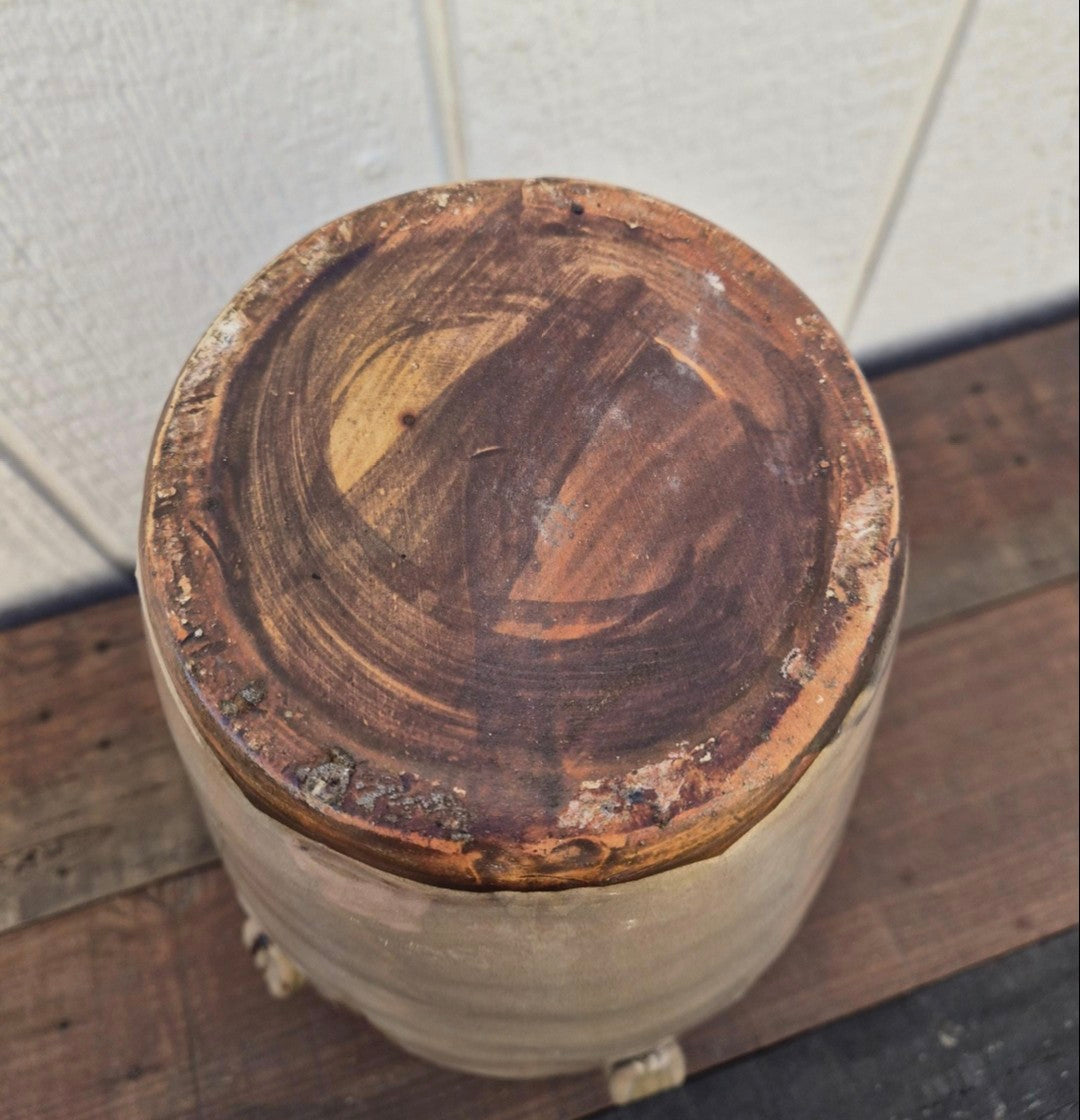 Glazed Pottery Urn Vase