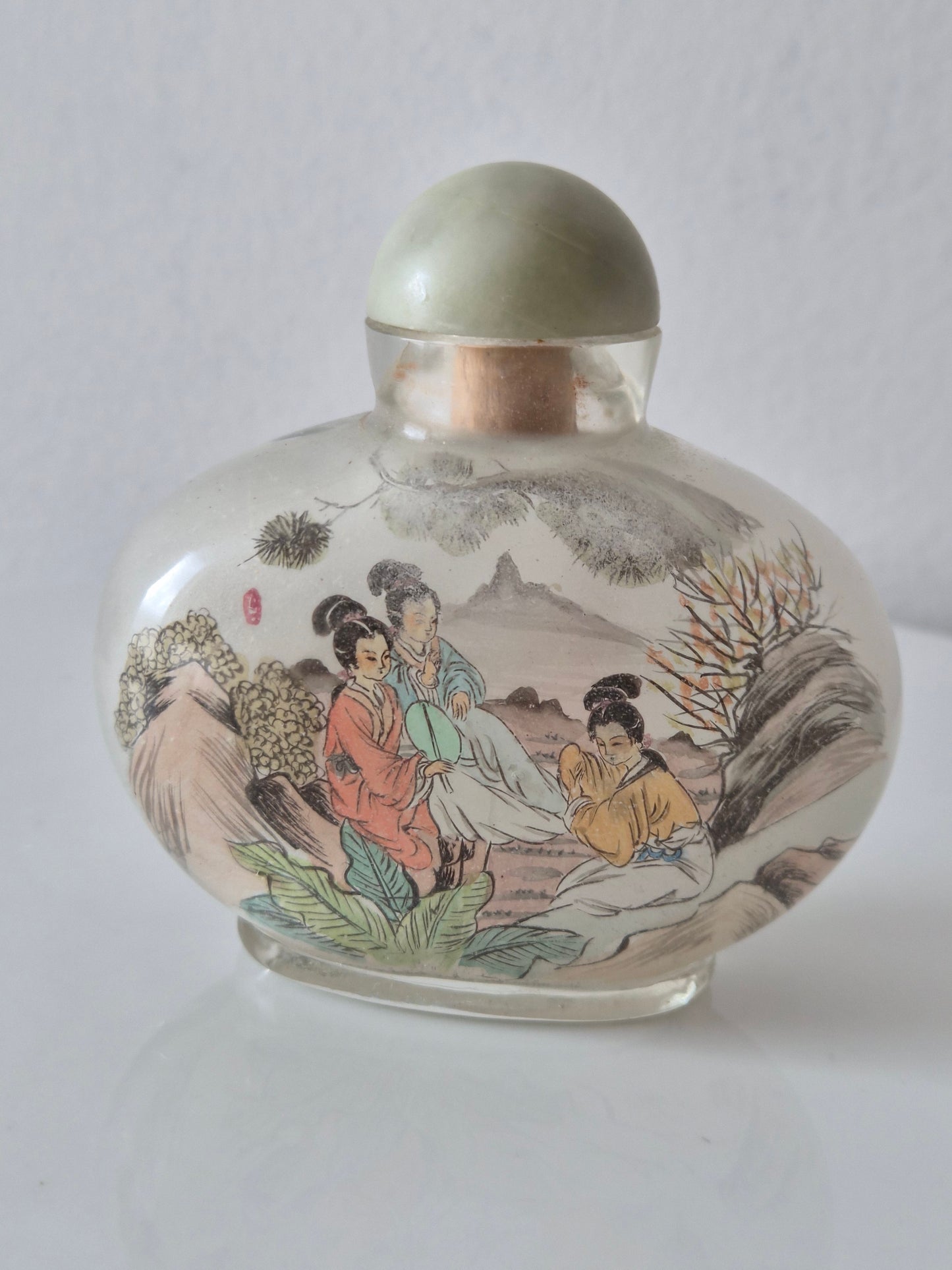 Snuff Bottles - Reverse Painted (2)