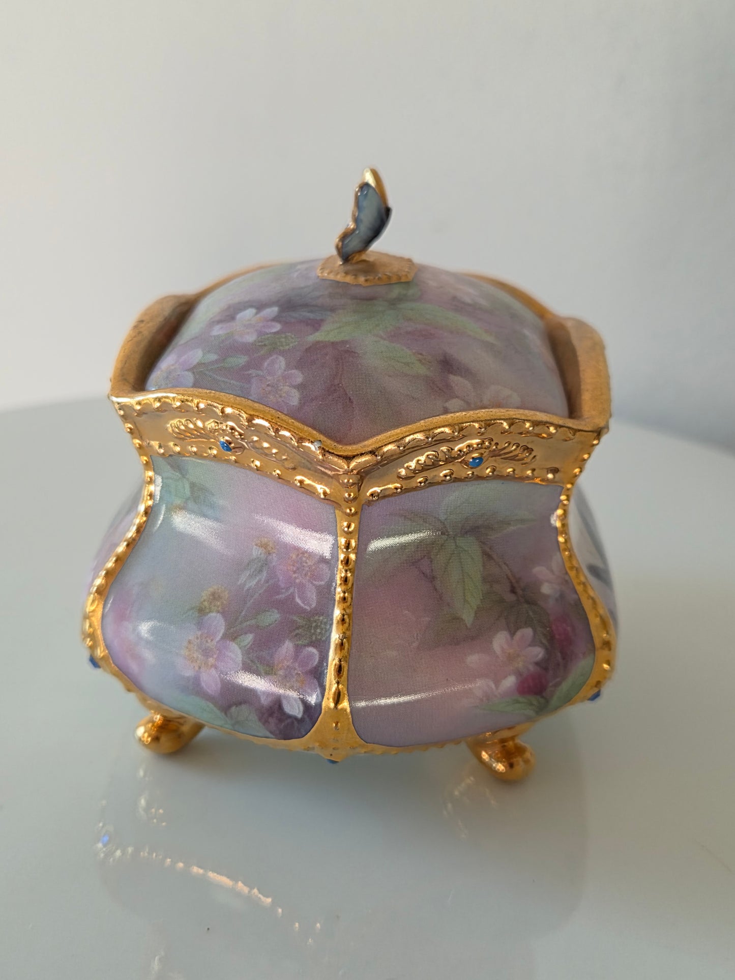 Musical Porcelain Trinket Box - Lena Liu