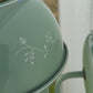 Toleware Mint Green Wall Sconce Light