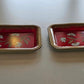 Daisy Mini Metal Coaster Trays (5)