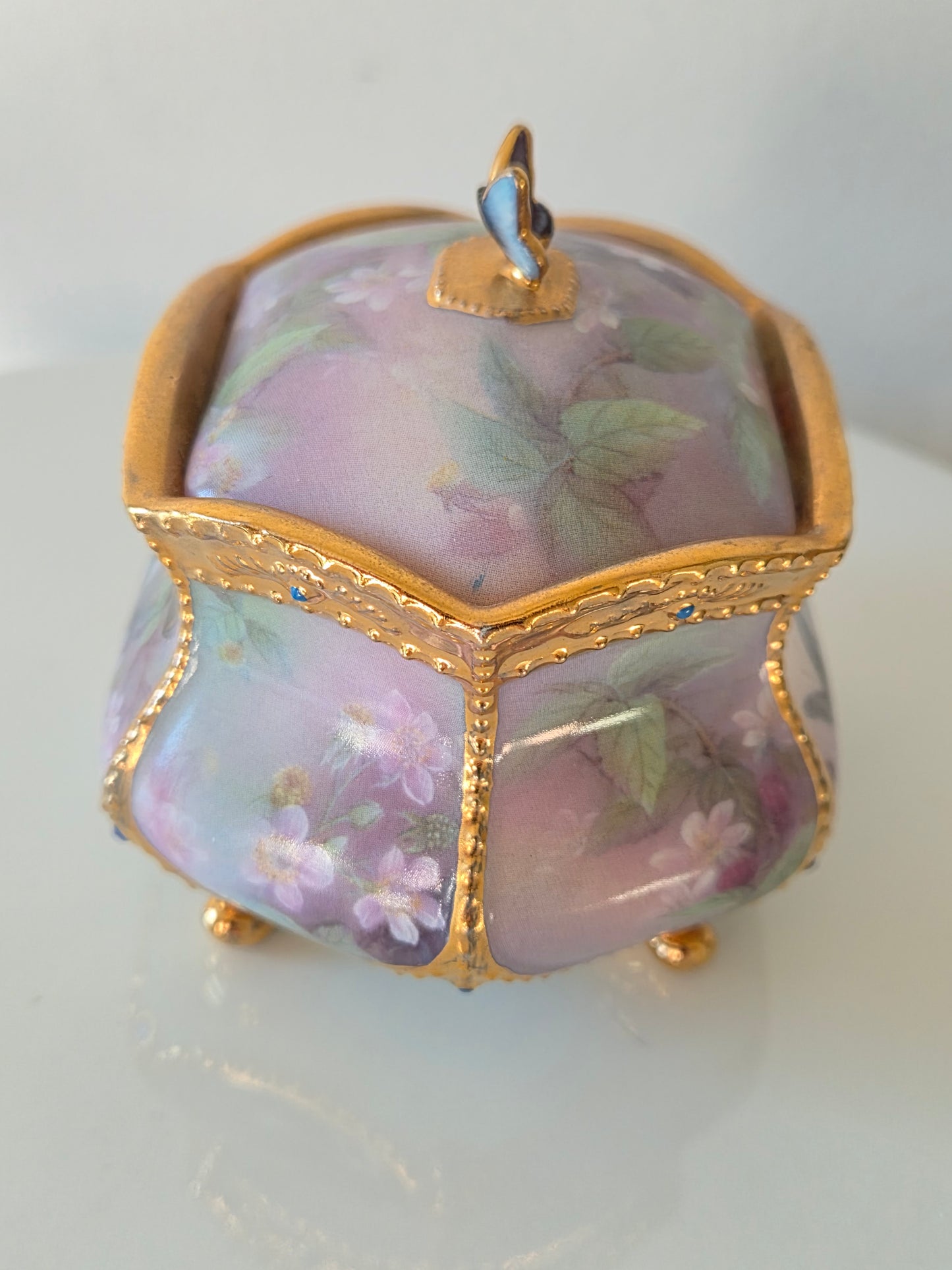 Musical Porcelain Trinket Box - Lena Liu