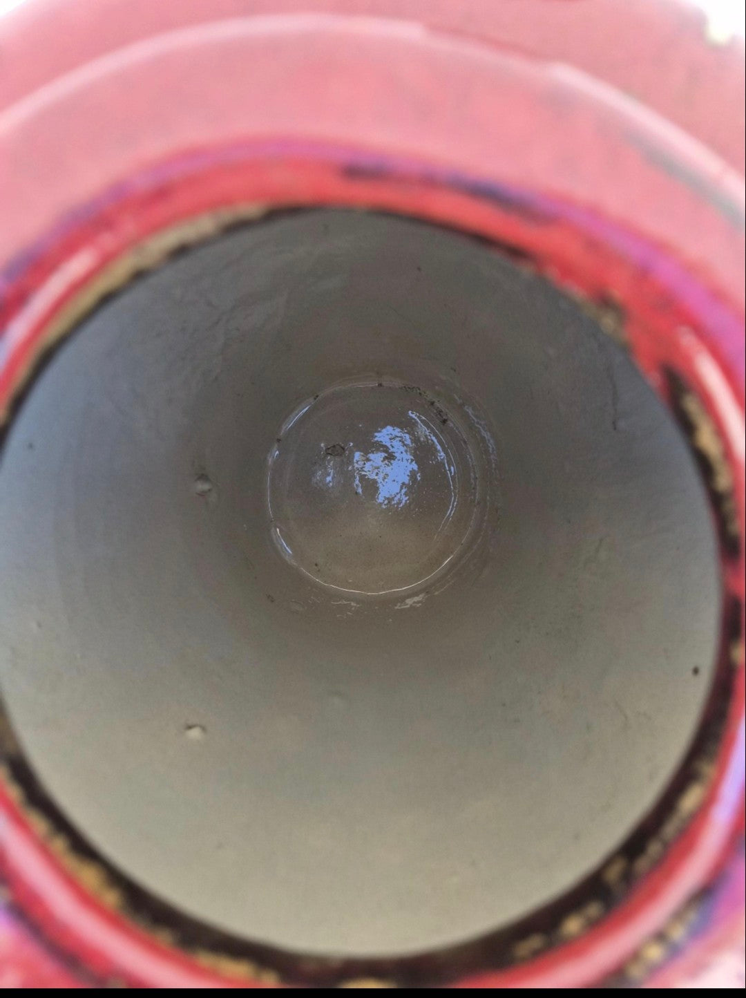 Glazed Pottery Urn Vase