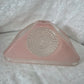 Pink Art Deco Glass Ceiling Shade