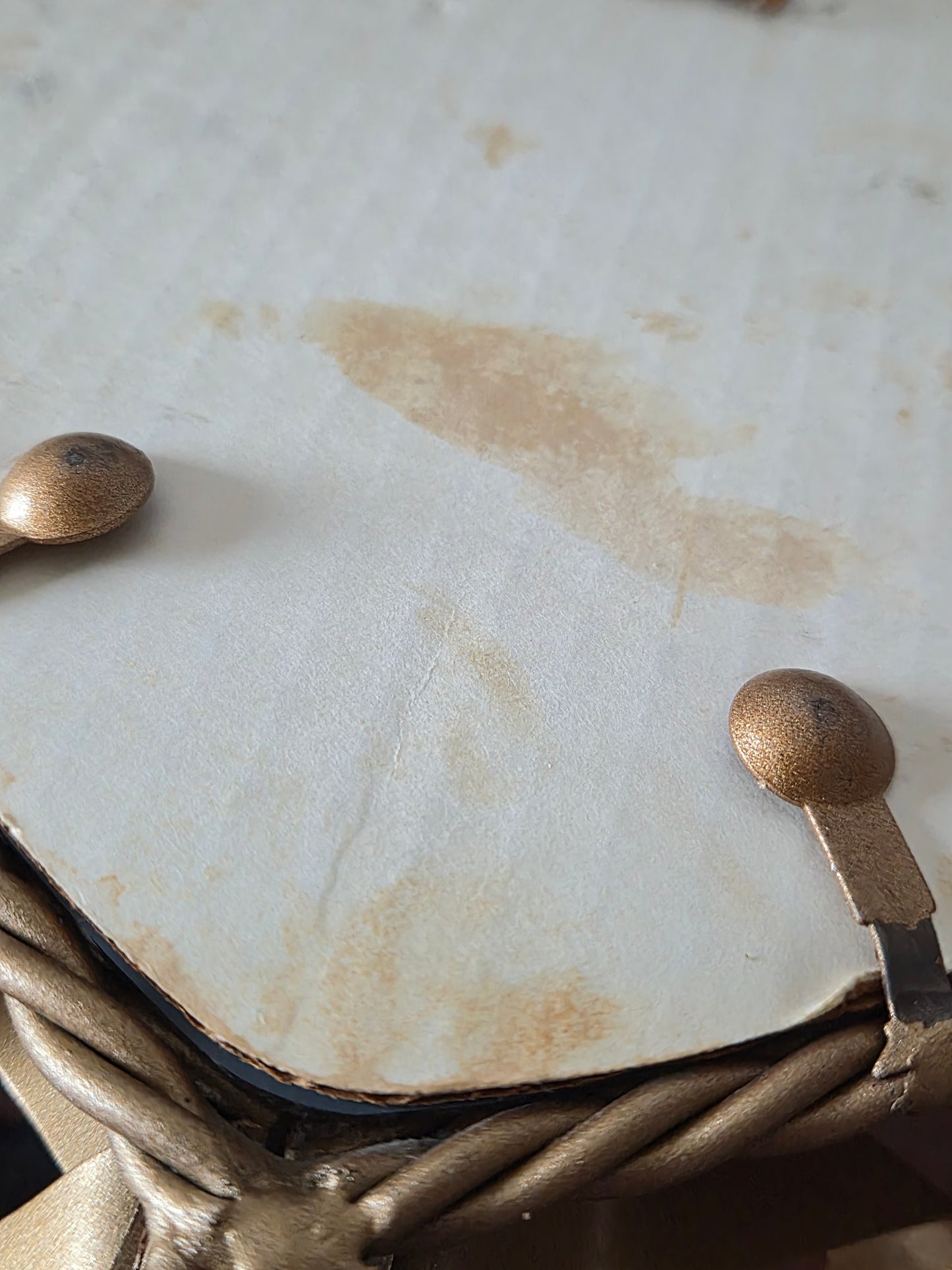 *Sold* Heart Wall Mirror Candle Sconces