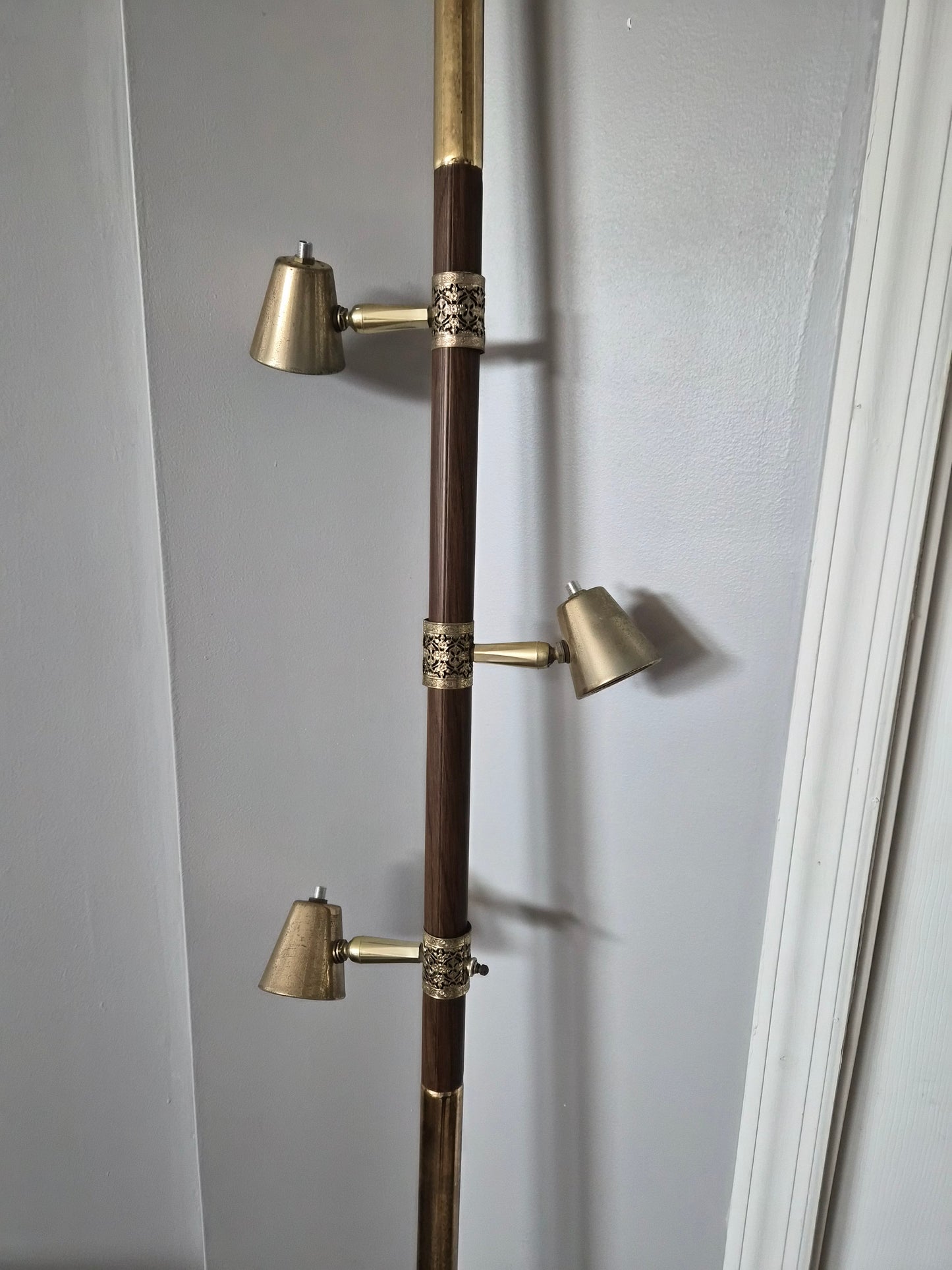 Mid Century 3-Light Pole Lamp