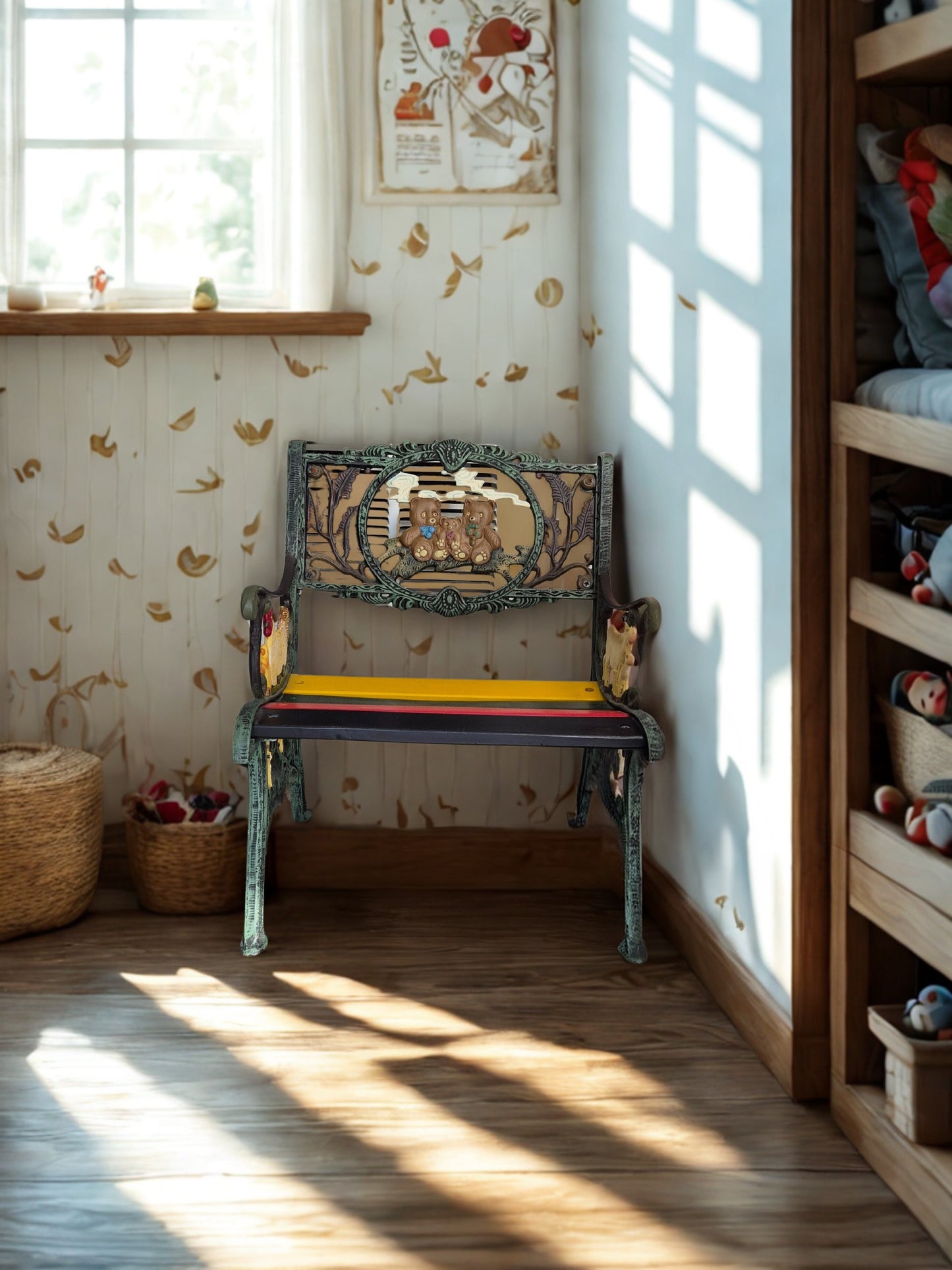 Child's Cast Iron Chair Bench - *Local Pickup Clarence, NY*