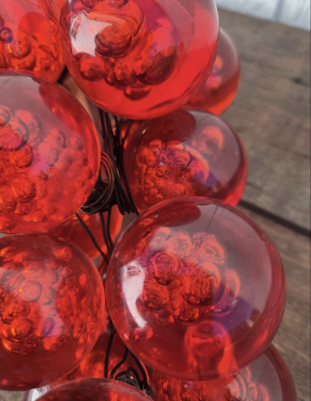 Mid Century Lucite Grape Vine