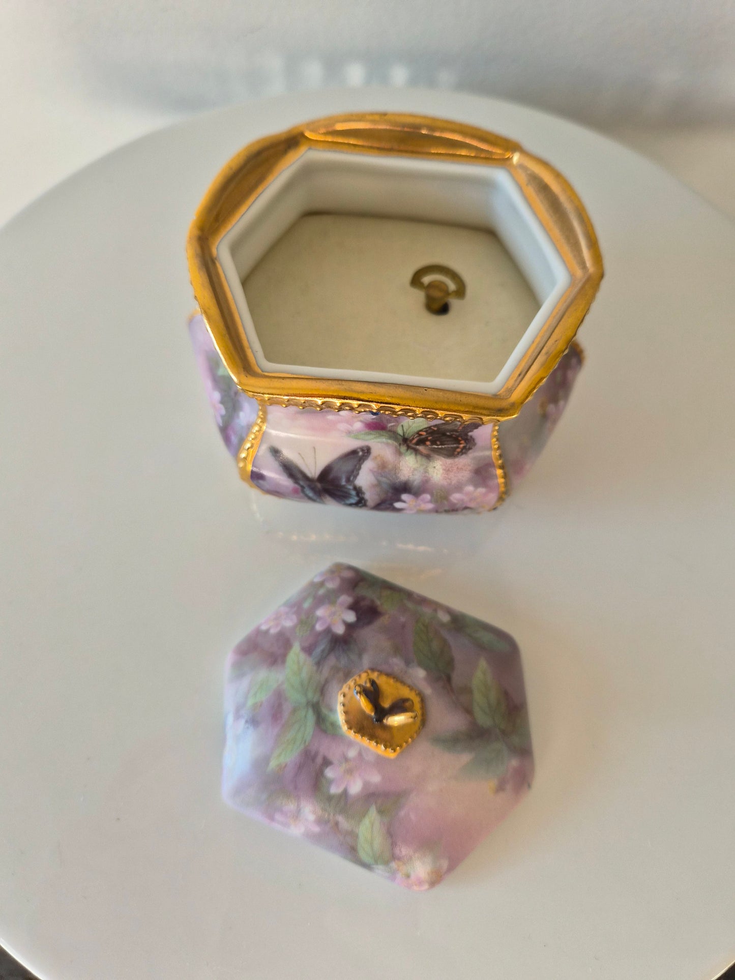 Musical Porcelain Trinket Box - Lena Liu