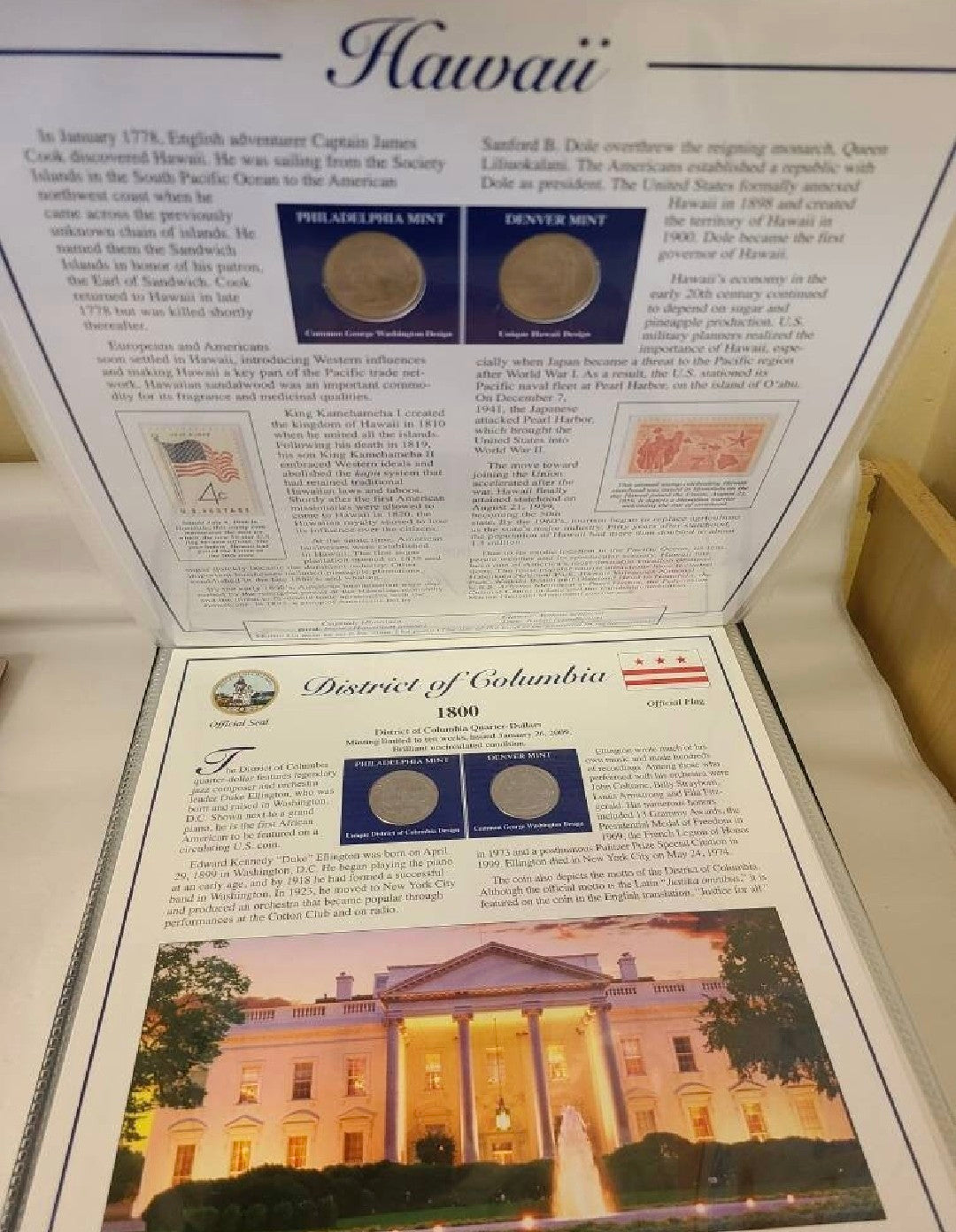 Edwin R. Sherwood Postal Statehood Quarters Collection