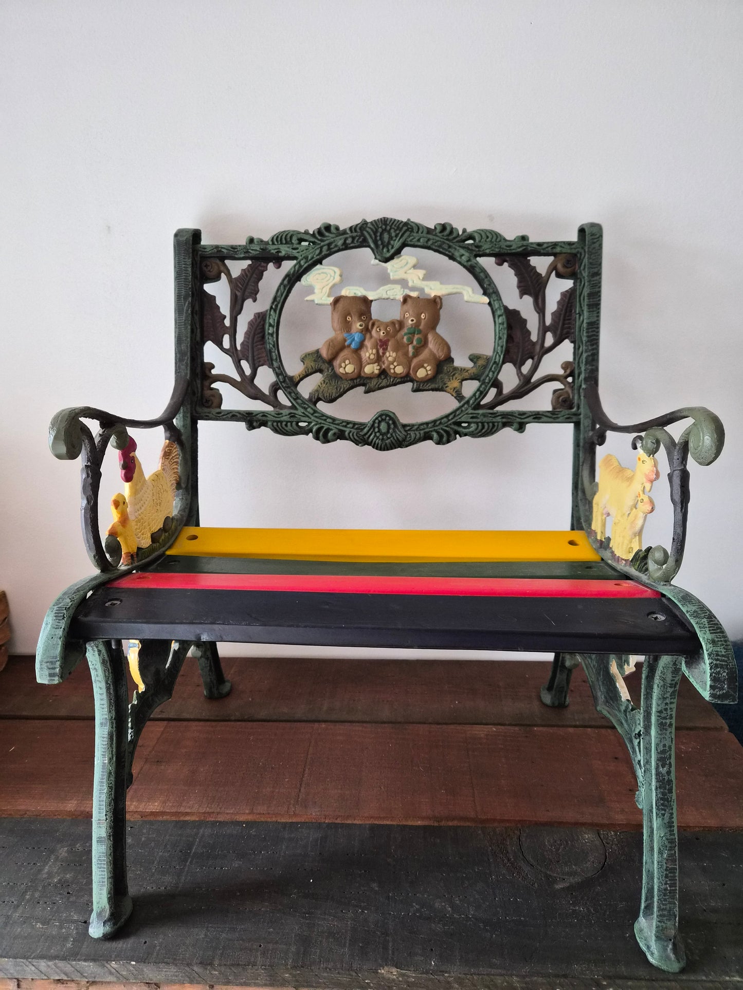 Child's Cast Iron Chair Bench - *Local Pickup Clarence, NY*
