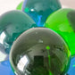 Retro Lucite Blue Green Grape Cluster