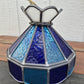 Swag Stained Glass Ceiling Light
