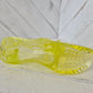 Uranium Fenton Glass Shoe