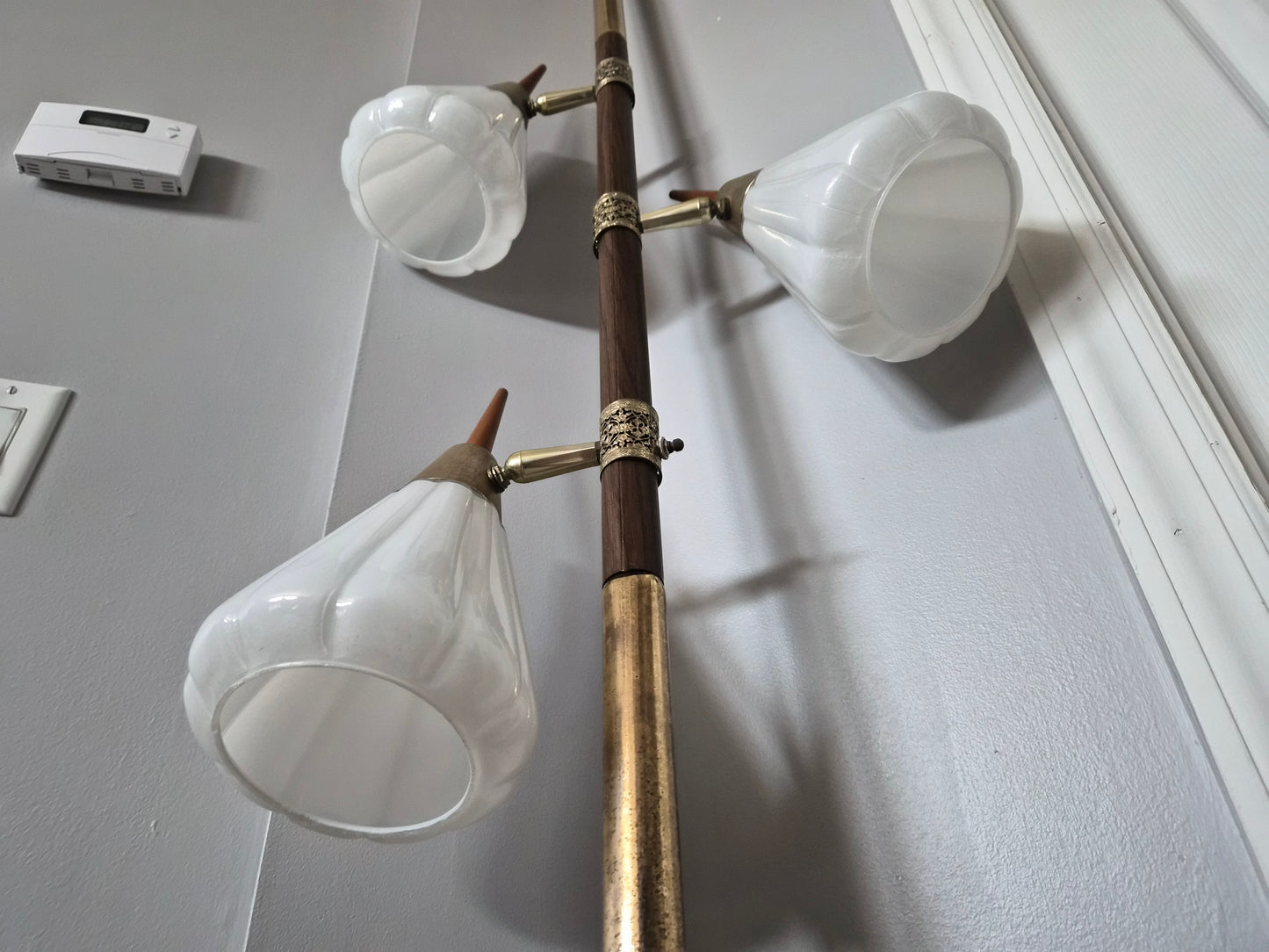 Mid Century 3-Light Pole Lamp