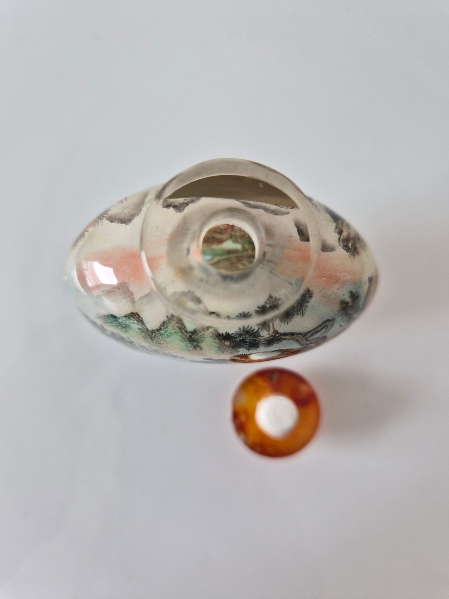 Snuff Bottles - Reverse Painted (2)