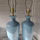 Ceramic Speckle Table Lamps (2)