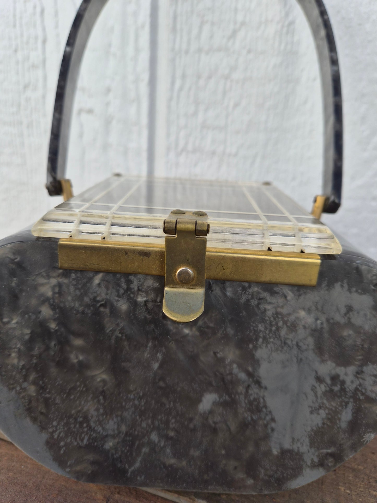 Art Deco Lucite Handbag