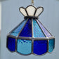 Swag Stained Glass Ceiling Light