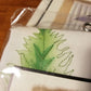 Vintage Leaf and Embroidery Tier Curtains