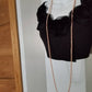 Vintage Genuine Freshwater Pearl and Coral Continuous or Double Strand Necklace w/Sterling Clasp