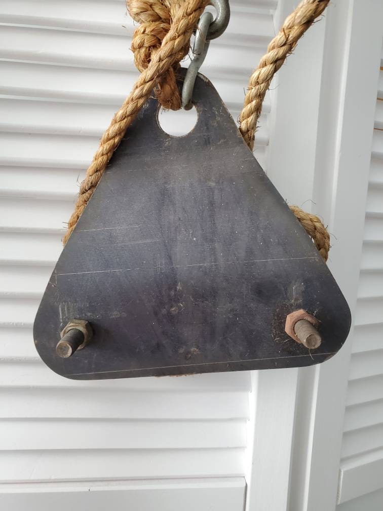 Vintage Hay Pulley and Track