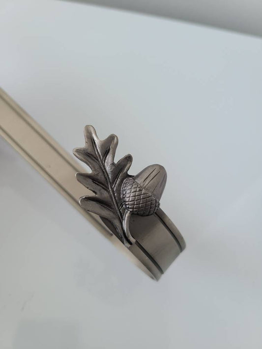 Vintage Pewter Acorn Door Hanger