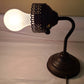 Vintage Ornate Brown Wall Sconce