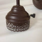 Vintage Ornate Brown Wall Sconce