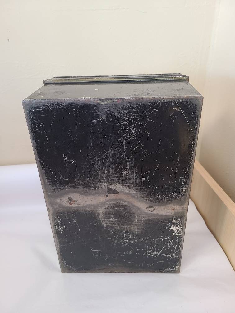 J. H. Hoffmann Metal Cash Box