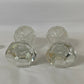 Belfor Cut Lead Crystal Tall Salt and Pepper Shakers