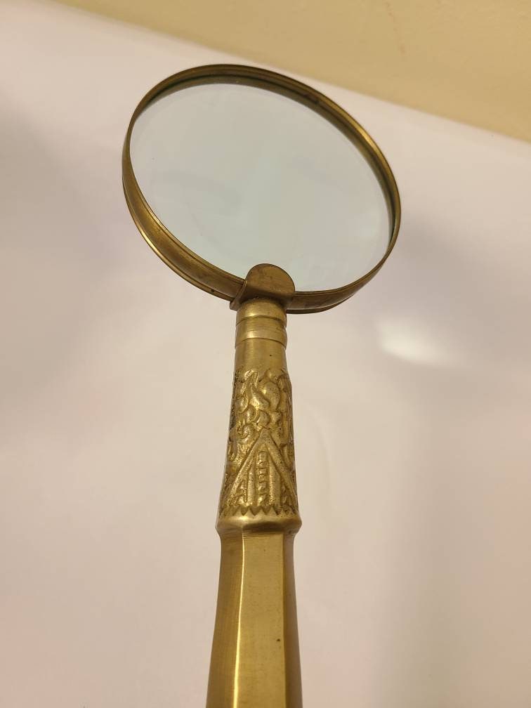 Vintage Ornate Hand Magnifier