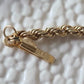 Vintage 14K Yellow Gold Rope Chain