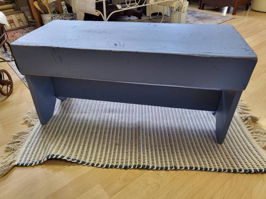 Rustic Vintage Refinished Garden Bench -Local Pick Up Only in Akron, NY