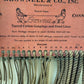 Brownell and Company Tarred Cotton Hangings/ Hand Lines Samples