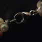 Vintage Genuine Freshwater Pearl and Coral Continuous or Double Strand Necklace w/Sterling Clasp