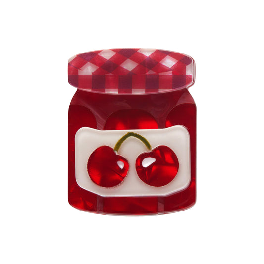 Erstwilder Black Cherry Precious Preserve Mini Brooch