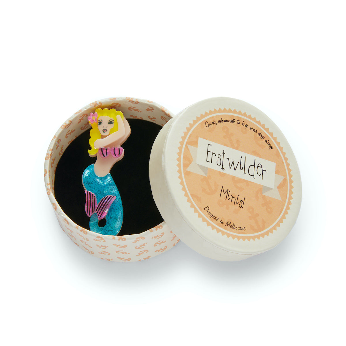 Erstwilder Sea Maiden Jane Mini Brooch