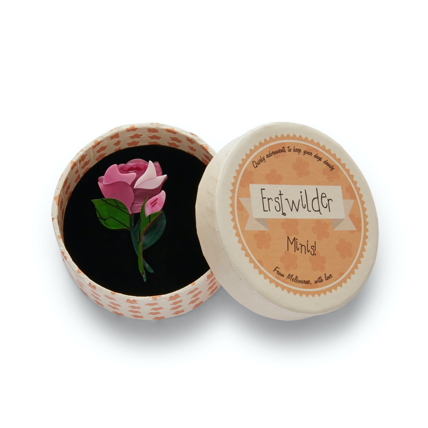 Erstwilder Budding Romance Mini Brooch