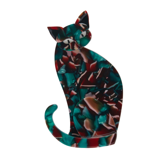 Erstwilder - Thomas Taffy Cat Brooch